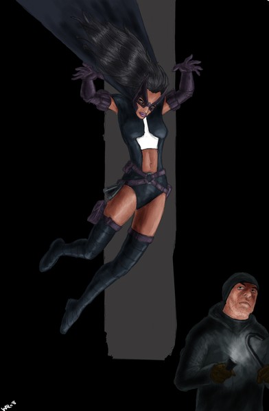 Huntress pounces