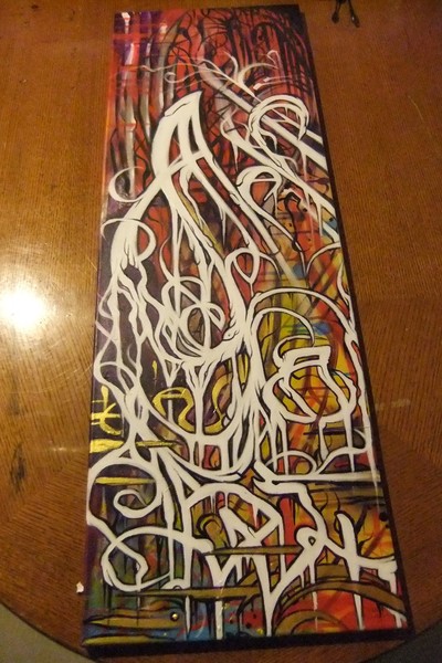 Abst invasion canvas....