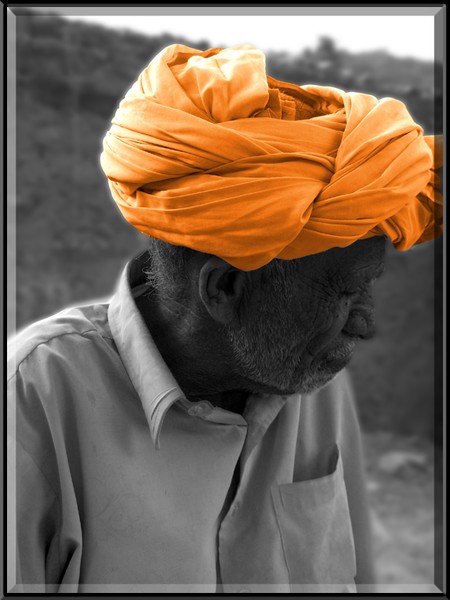 Orange Turban