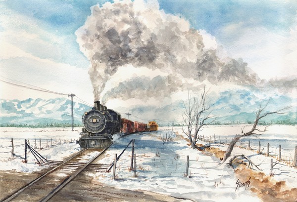 Snowy Crossing