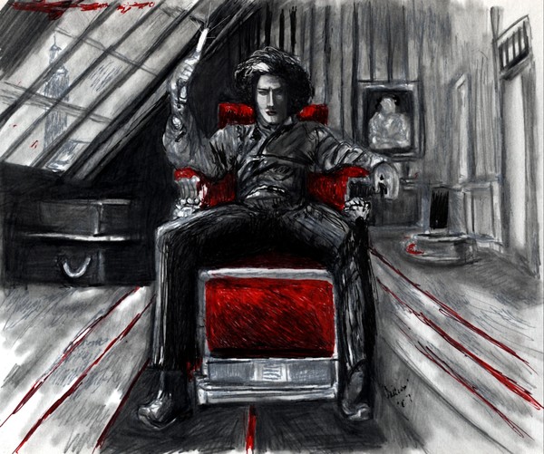 In The Barber's Chair
