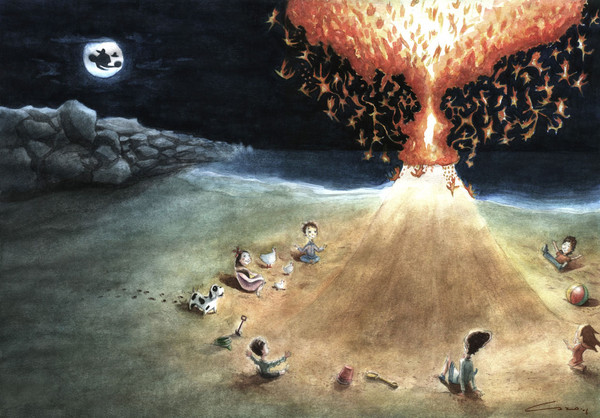 The night´s Volcano