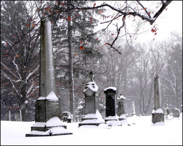 Rome City Cemetery Winter 2008