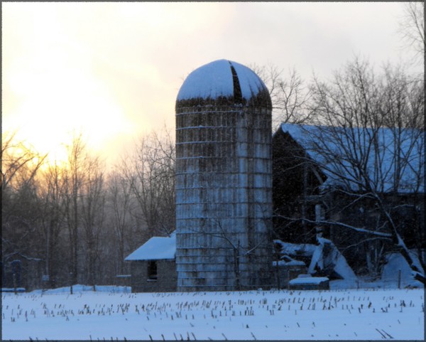Sunset On The Farm