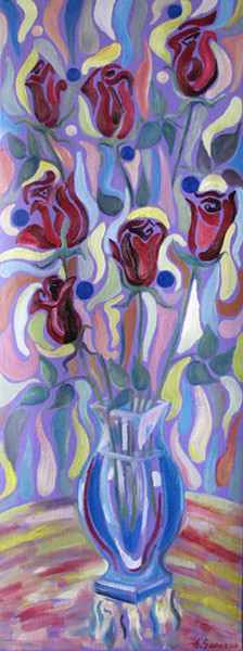 Abstract roses