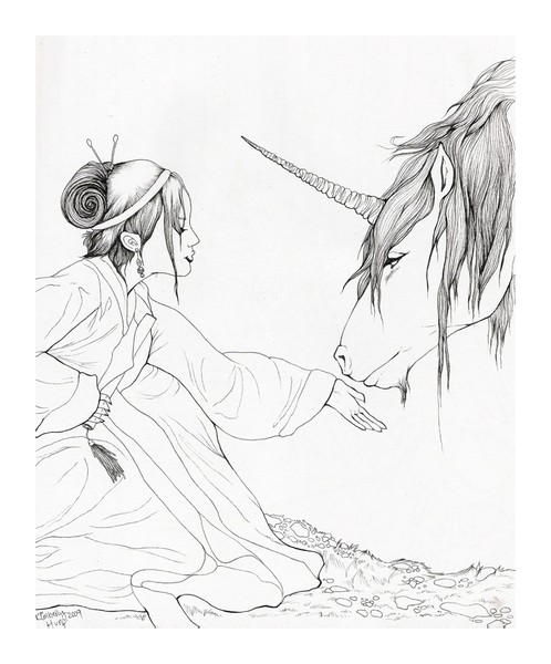 unicorn andprincess