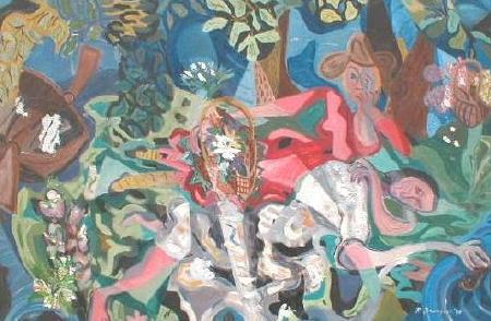 Women in the Grass