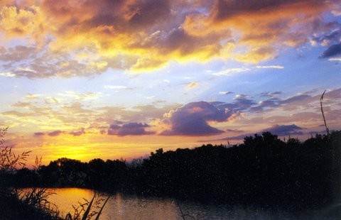 Sunrise in Anahuac Texas