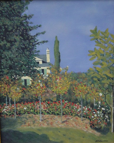 Monet's Garden at Saint-Adrsse