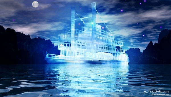 Haunted Twain Steamer