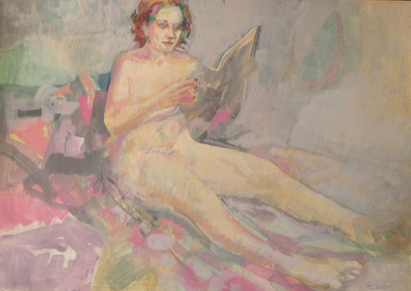 Woman reading