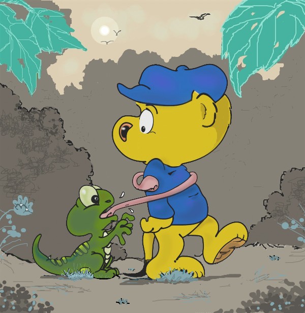 Ferald & The Baby Lizard