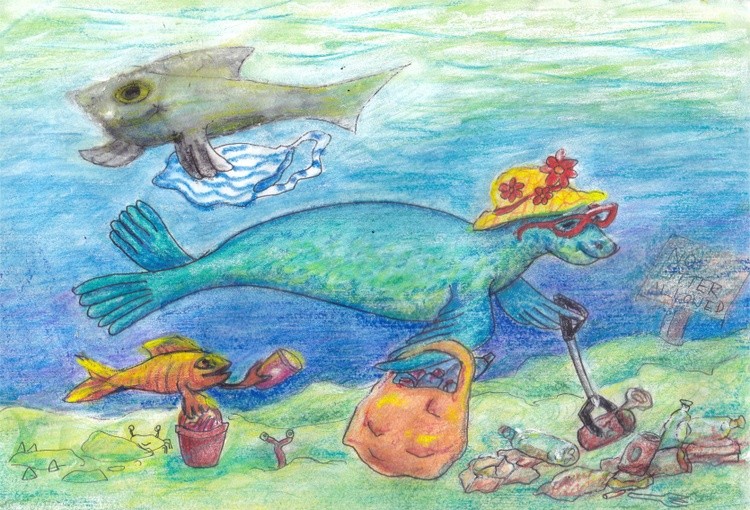 The artist as a seal