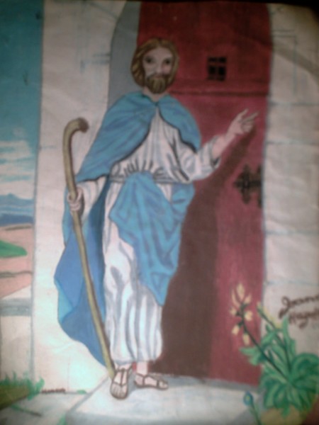 Behold I stand at the door and knock