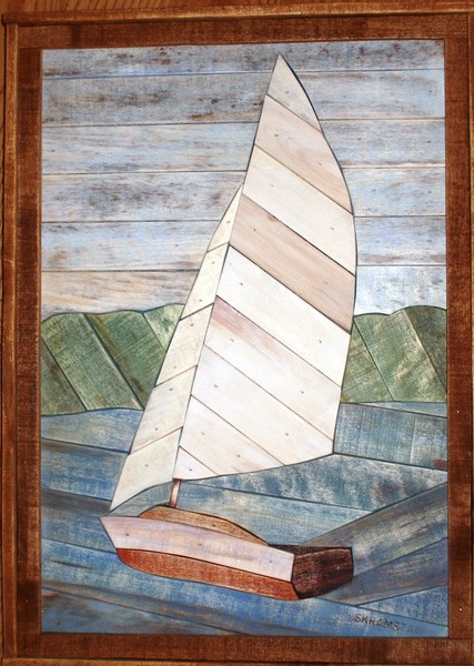 Sailing LathArt