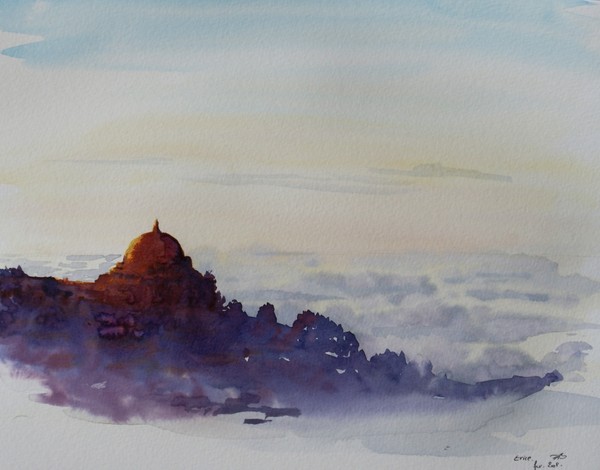 Sunset at Erice