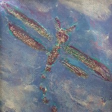 Dragonfly in Flight