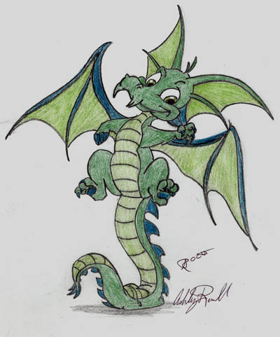 A green draik