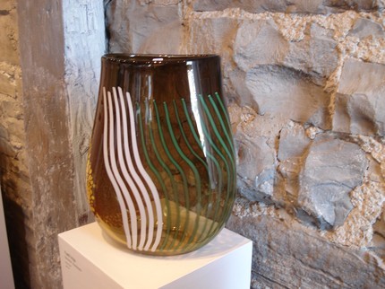Large Cane Vase