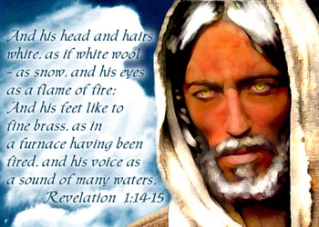 Jesus: Revelation 1:14-15