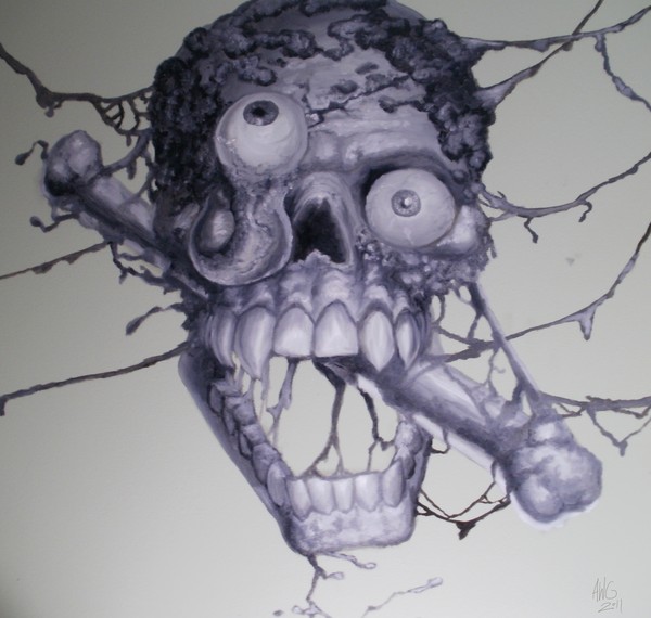 painting on wall