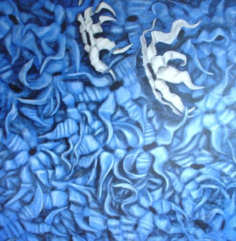 Two White, Too Blue