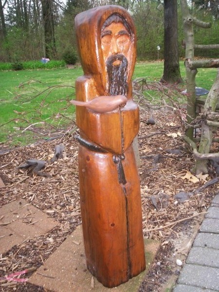 Wood carving fun.