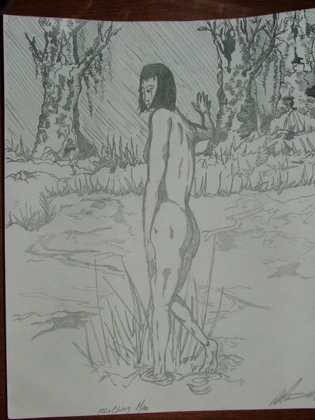 Asian in the Water