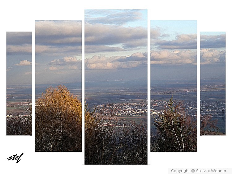 plain of Alsace overlook