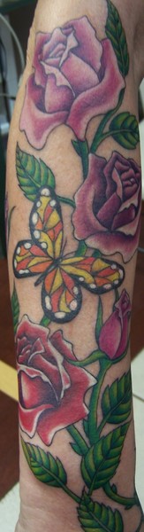 tattoo of roses