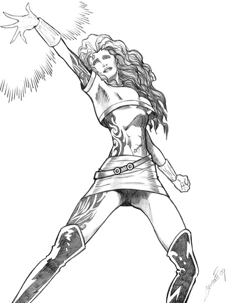 Dazzler costume redesign