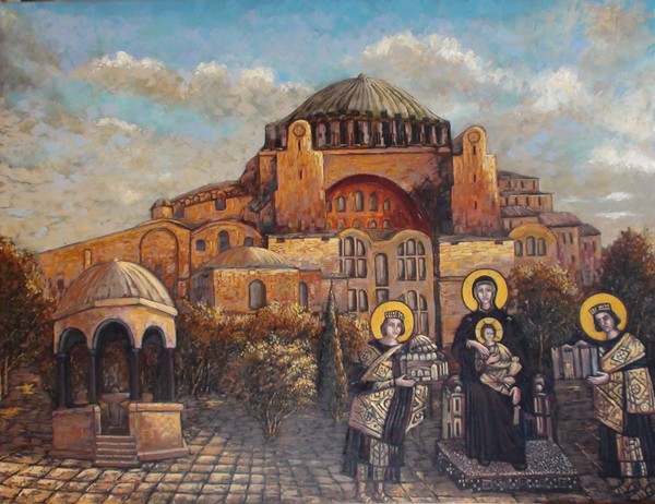 Justinian and Costantine the Great