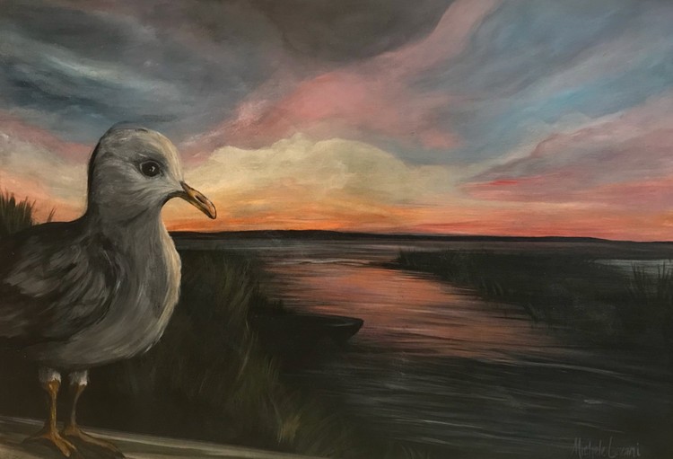 “Eventide” Reflections of a Seagull