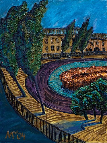 St. Petersburg. Turgenev square.