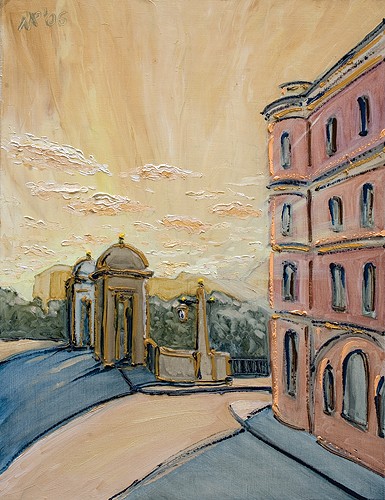 St. Petersburg. Lomonosov bridge. 