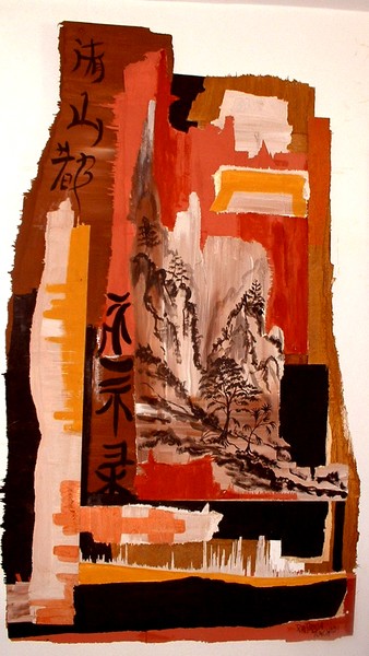 Aisian Collage in Wood