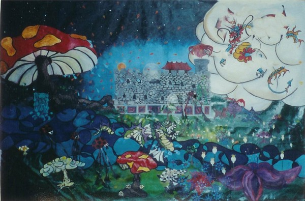  Castle - 1999 - 60x84in - Oils