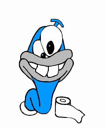 Happy toilet