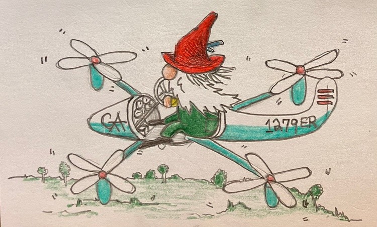 the gnome drone
