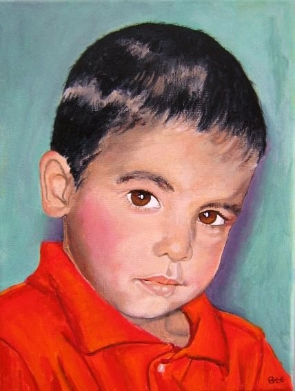 Original portrait painting