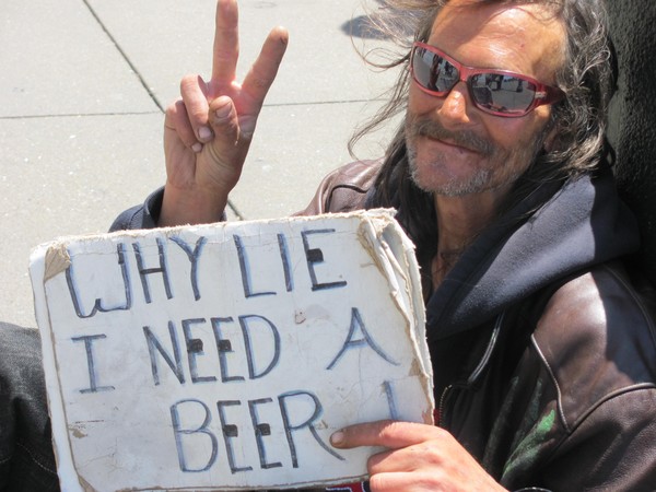 At least he is truthful.