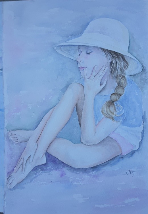 Girl at Rest