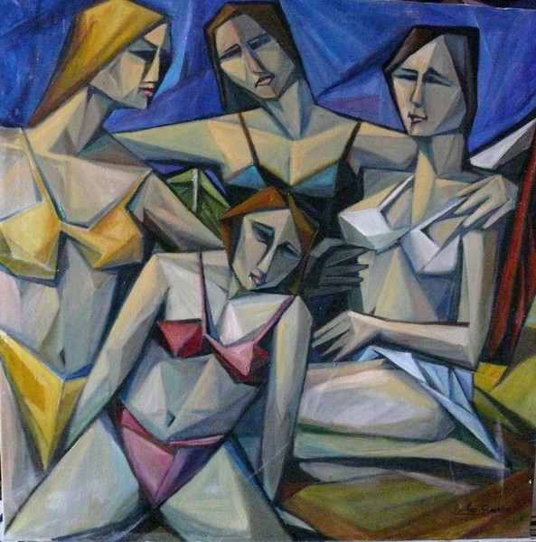 Girls on the beach