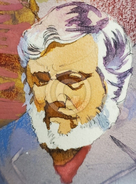 White hair