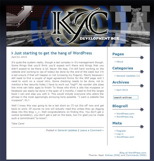 KJC Dev Box