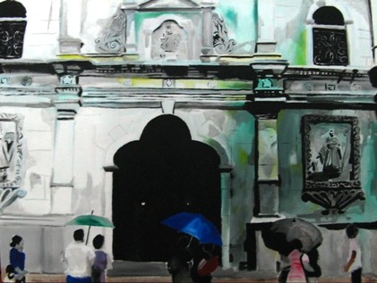 Maskara ng Sto Nino (Facade of Santo Nino)