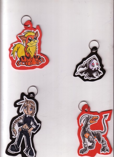 Foam Keychains