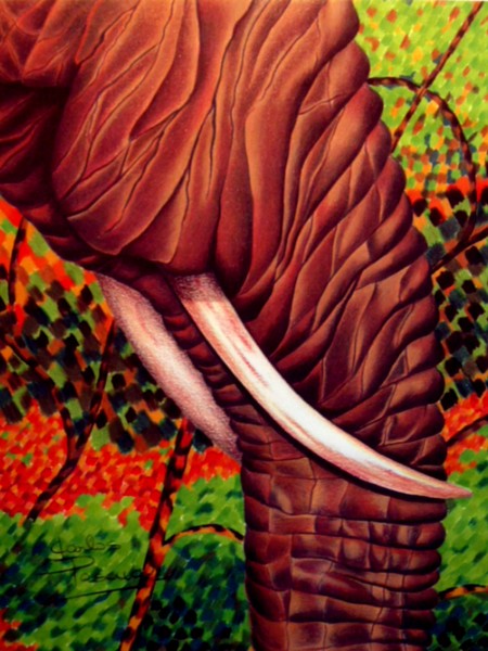 Elephant detail 2