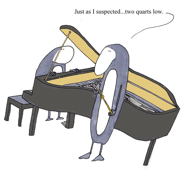two quarts low