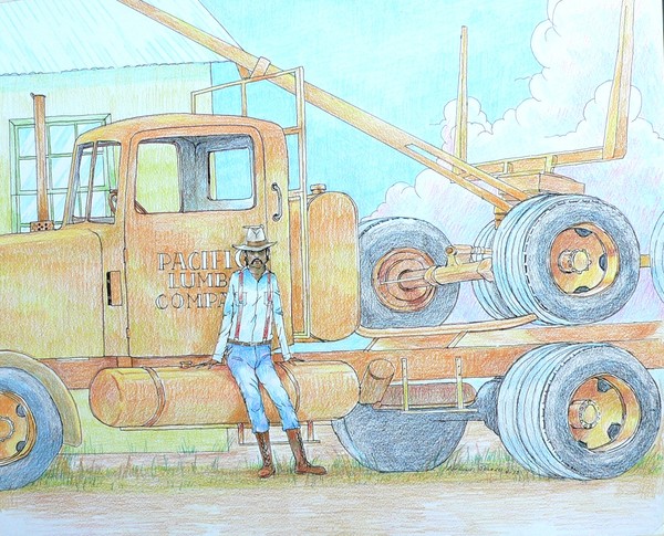 1965 kenworth logging truck/scotia,cal